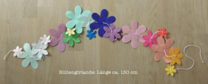 Girlande "Bunte Blumen"