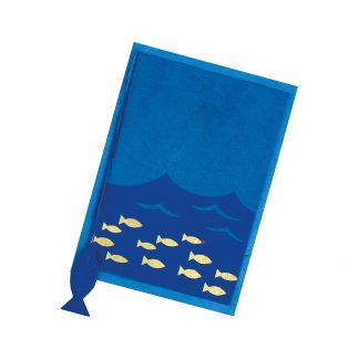 Grußkarte "Goldene Fischlein" mit Kuvert