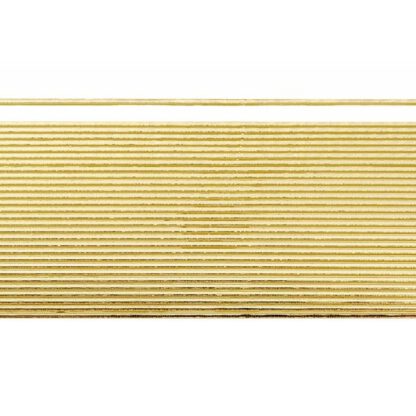 Verzierwachsstreifen "Flachstreifen 1mm gold"