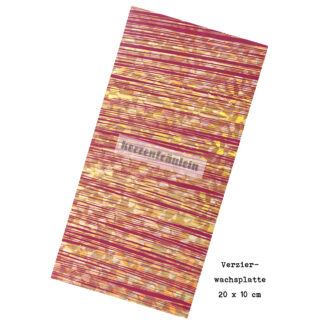 Verzierwachsplatte "Diamond (berry)"