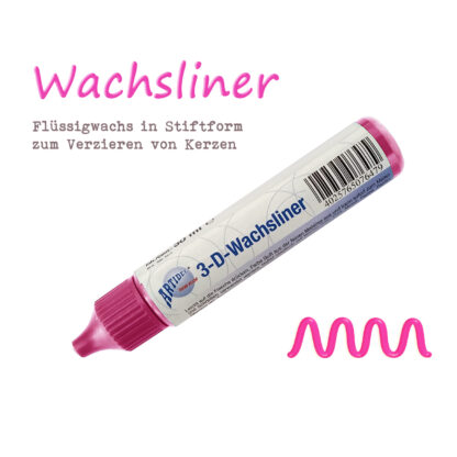 Wachsliner Wachspen Kerzenmalstift „Pink“