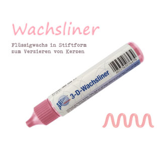 Wachsliner Wachspen Kerzenmalstift „Rosa“