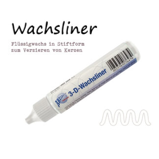 Wachsliner Wachspen Kerzenmalstift „Weiß“