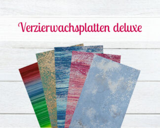 Verzierwachsplatten Premium