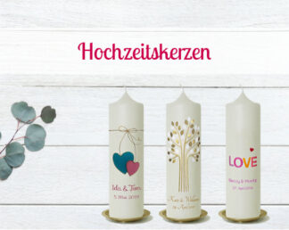 Hochzeitskerzen