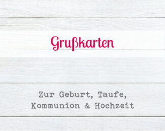 Grußkarten