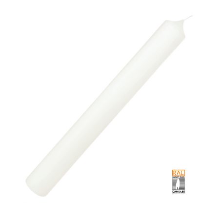 Kerzenrohling (weiß) 40x4 cm