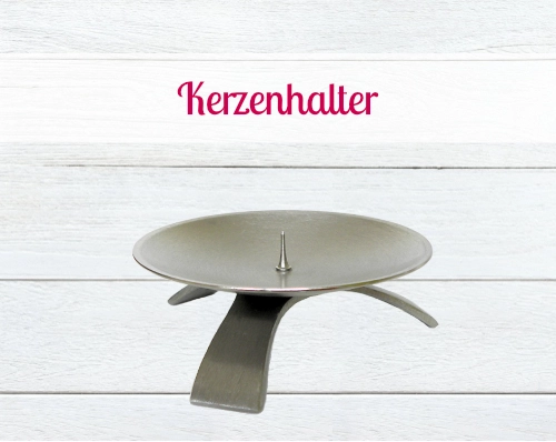 Kerzenhalter Kerzenteller - kerzenfräulein