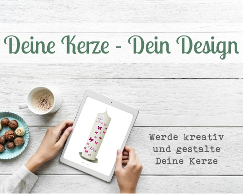 Deine Kerze Dein Design von kerzenfräulein